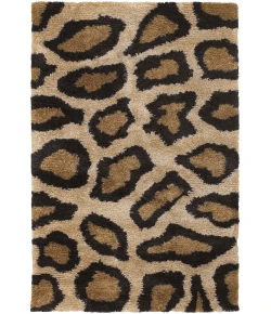 Chandra AMAZON AMA-5602 5 ft. X 7 ft. 6 in. Rect. Rug - Tan, Gold, Brown, Black