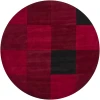 Chandra ANTARA ANT-109 7 ft. 9 in. Round Rug - Red, Black