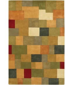 Chandra ANTARA ANT-112 7 ft. 9 in. X 10 ft. 6 in. Rect. Rug - Green, Multi