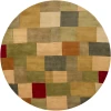 Chandra ANTARA ANT-112 7 ft. 9 in. Round Rug - Green, Multi