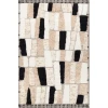 Chandra ARYA ARY-57900 7 ft. 9 in. X 10 ft. 6 in. Rect. Rug - Black, Tan, White