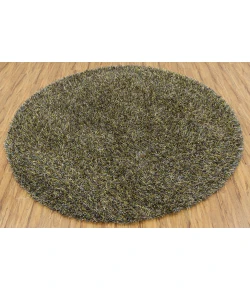 Chandra ASTRID AST-14300 7 ft. 9 in. Round Rug - Yellow, Brown, Green, Blue, Ivory