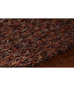 Chandra ASTRID AST-14301 7 ft. 9 in. Round Rug - Red, Orange, Brown, Grey, Black