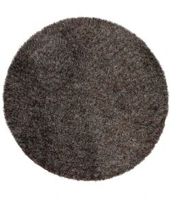 Chandra ASTRID AST-14303 7 ft. 9 in. Round Rug - Brown, Blue, Grey, Black