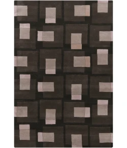 Chandra BENSE GARZA BEN-3009 7 ft. 9 in. X 10 ft. 6 in. Rect. Rug - Black, Grey, Ivory