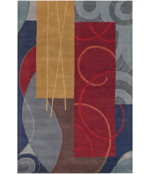 Chandra BENSE GARZA BEN-3015 5 ft. X 7 ft. 6 in. Rect. Rug