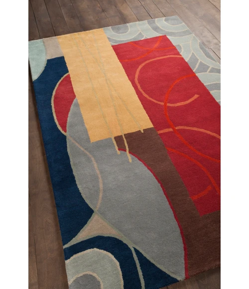 Chandra BENSE GARZA BEN-3015 5 ft. X 7 ft. 6 in. Rect. Rug