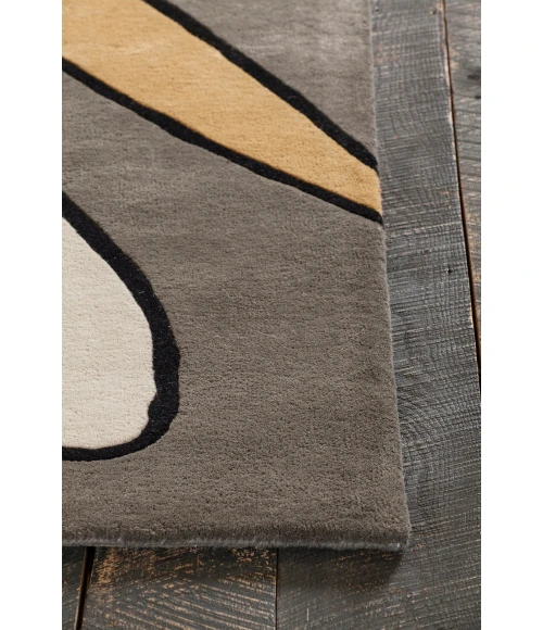 Chandra BENSE GARZA BEN-3020 7 ft. 9 in. Round Rug