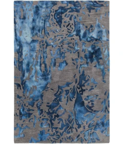 Chandra BRYNN BRY-42702 7 ft. 9 in. X 10 ft. 6 in. Rect. Rug - Blue, Grey