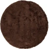 Chandra CELECOT CEL-4703 7 ft. 9 in. Round Rug - Dark Brown