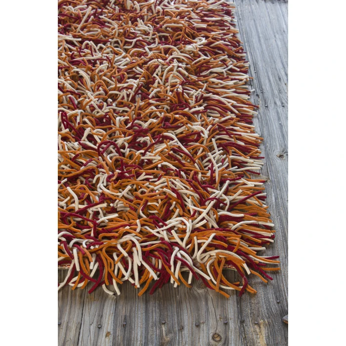 Chandra CYRAH Red,Orange,Ivory CYR-10801 9ft. x 13ft. Rect. Rug