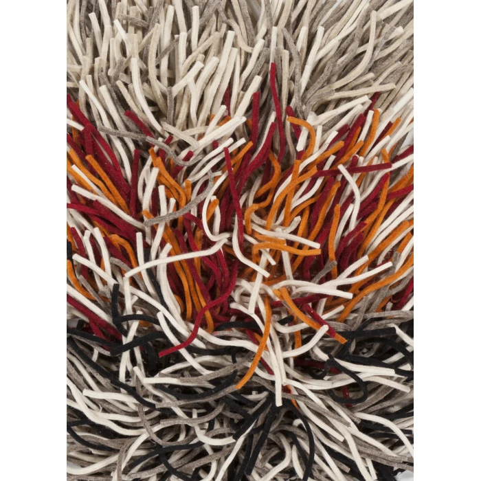 Chandra CYRAH Red,Orange,Ivory CYR-10801 9ft. x 13ft. Rect. Rug