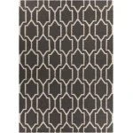 Chandra DACIO DAC-34600 7 ft. 9 in. X 10 ft. 6 in. Rect. Rug - Grey, White