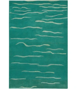 Chandra DAISA DAI-15 7 ft. 9 in. X 10 ft. 6 in. Rect. Rug - Aqua, Cream, Grey