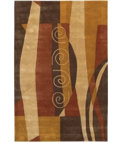Chandra DAISA DAI-27 7 ft. 9 in. X 10 ft. 6 in. Rect. Rug - Brown, Tan