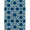 Chandra DAVIN DAV-25804 7 ft. X 10 ft. Rect. Rug - Blue, White