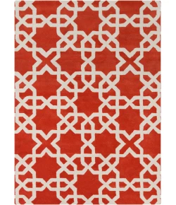 Chandra DAVIN DAV-25805 7 ft. X 10 ft. Rect. Rug - Orange, White