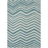 Chandra DAVIN DAV-25807 7 ft. X 10 ft. Rect. Rug - White, Blue
