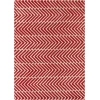 Chandra DAVIN DAV-25810 7 ft. X 10 ft. Rect. Rug - Red, White