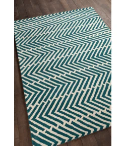 Chandra DAVIN DAV-25812 5 ft. X 7 ft. Rect. Rug - Blue, White