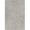 Chandra DINAH DIN-52402 5 ft. X 7 ft. 6 in. Rect. Rug - Black, Grey, Brown
