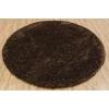 Chandra DIOR DIO-14402 7 ft. 9 in. Round Rug - Brown, Black