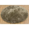 Chandra DIOR DIO-14403 7 ft. 9 in. Round Rug - Taupe, Black