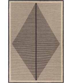 Chandra ELYZA ELY-51600 5 ft. X 7 ft. 6 in. Rect. Rug - Beige, Black