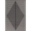 Chandra ELYZA ELY-51602 7 ft. 9 in. X 10 ft. 6 in. Rect. Rug - Grey, Black