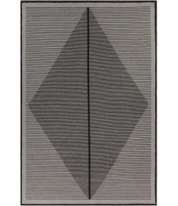 Chandra ELYZA ELY-51602 5 ft. X 7 ft. 6 in. Rect. Rug - Grey, Black