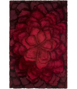 Chandra FLEMISH Red,Black FLE-51105 9ft. x 13ft. Rect. Rug