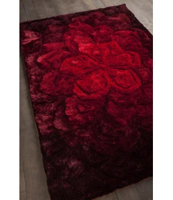 Chandra FLEMISH Red,Black FLE-51105 9ft. x 13ft. Rect. Rug