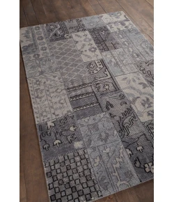 Chandra FUSION FUS-26302 7 ft. 9 in. X 10 ft. 6 in. Rect. Rug - Grey, Charcoal, Black