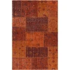 Chandra FUSION FUS-26305 7 ft. 9 in. X 10 ft. 6 in. Rect. Rug - Orange, Rust, Burgundy