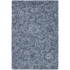 Chandra GALAXY GAL-30605 5 ft. X 7 ft. 6 in. Rect. Rug - Blue, Ivory