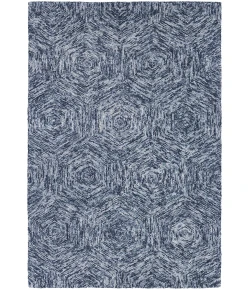 Chandra GALAXY GAL-30605 5 ft. X 7 ft. 6 in. Rect. Rug - Blue, Ivory