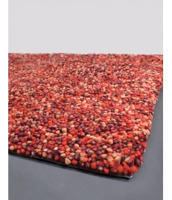 Chandra GEMS Red,Maroon,Orange GEM-9600 7ft.9in. Round Rug