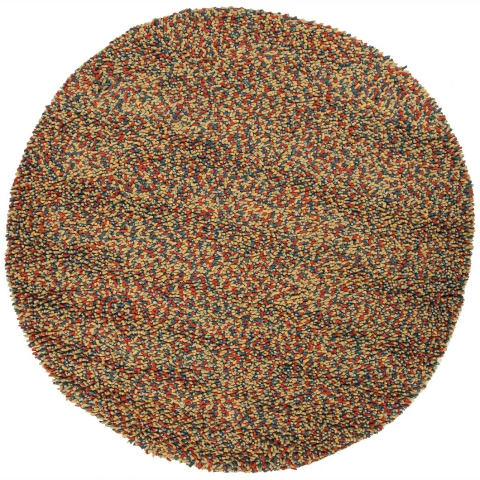 Chandra GEMS Green,Blue,Red GEM-9602 7ft.9in. Round Rug