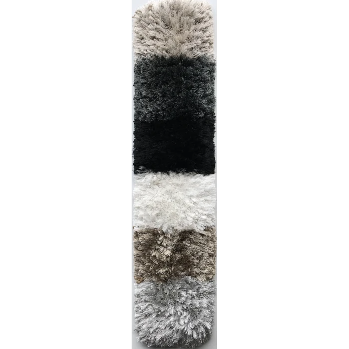 Chandra GIULIA Charcoal GIU-27804 8ft.6in. Square Rug