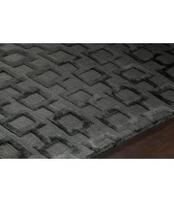 Chandra HALLIE HAL-45001 5 ft. X 7 ft. 6 in. Rect. Rug - Charcoal