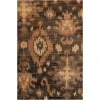 Chandra HETTY HET-49801 5 ft. X 7 ft. 6 in. Rect. Rug - Brown, Black, Taupe, Gold