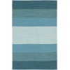 Chandra INDIA IND-2 5 ft. X 7 ft. 6 in. Rect. Rug - Blue