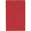 Chandra INDIA IND-9 3 ft. 6 in. X 5 ft. 6 in. Rect. Rug - Dark Red