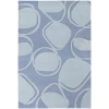 Chandra INHABIT INH-21605 7 ft. 9 in. X 10 ft. 6 in. Rect. Rug - Blue