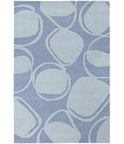 Chandra INHABIT INH-21605 7 ft. 9 in. X 10 ft. 6 in. Rect. Rug - Blue