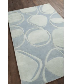 Chandra INHABIT INH-21605 7 ft. 9 in. X 10 ft. 6 in. Rect. Rug - Blue