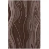 Chandra INHABIT INH-21616 7 ft. 9 in. X 10 ft. 6 in. Rect. Rug - Brown