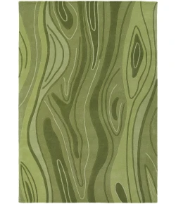 Chandra INHABIT INH-21617 7 ft. 9 in. X 10 ft. 6 in. Rect. Rug - Green