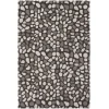 Chandra INHABIT INH-21618 7 ft. 9 in. X 10 ft. 6 in. Rect. Rug - Charcoal, Grey, White