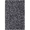 Chandra INHABIT INH-21619 7 ft. 9 in. X 10 ft. 6 in. Rect. Rug - Charcoal, Grey
